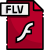 外部 flv 文件文件类型 justicon 线性颜色 justicon icon