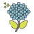 Hydrangea icon