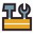 Caixa de armazenamento de ferramentas completas icon