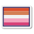 drapeau lesbien icon