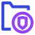 Shield folder icon