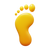 emoji de pé icon