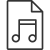 Music File icon