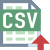 가져 오기 CSV icon