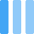Multiple column bar layout - vertical strip section icon