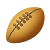 Rugby-Fußball-Emoji icon