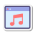 音乐窗口 icon