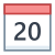 Calendário 20 icon