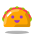 Kawaii Taco icon