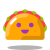 Taco Kawaii icon