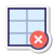 Delete Table icon