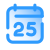 Calendario 25 icon