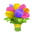bouquet-emoji icon