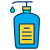 savon-liquide-externe-nettoyage-kiranshastry-couleur-linéaire-kiranshastry icon