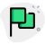 drapeau-agitant-externe-sur-poteau-indice-destination-sur-cartes-basic-green-tal-revivo icon