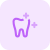 Teeth whitening Dental Care describe a oral hygiene icon