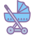 Baby Stroller icon