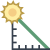 élévation du soleil icon