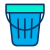 external-bucket-cultivation-kiranshastry-lineal-color-kiranshastry icon