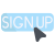 Sign Up icon