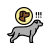 Dog Chasing Animal icon