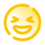 grinsendes-schielendes-Gesicht-Symbol icon