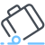 Suitcase Rolling icon