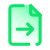 Datei senden icon