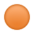 Orange-Kreis-Emoji icon