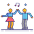 couples-externes-danse-flaticons-lineal-color-flat-icons-2 icon