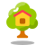 Casa na árvore icon