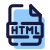 HTML Filetype icon