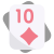 23 Ten of Diamonds icon