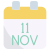 11 November icon