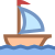 Kleines Segelschiff icon