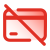 No Credit Cards icon