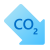 redução de co2 icon