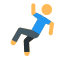 Fallender Mann icon