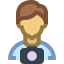 Turista uomo icon