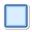 체크되지 않은 체크 박스 icon