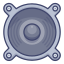 instrumento de música de baixo externo-vol2-microdots-premium-microdot-graphic icon