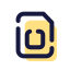 scheda micro-sim icon
