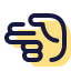 Lenguaje de señas H icon