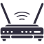 Router modern icon