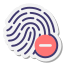 Fingerabdruck entfernen icon
