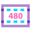 480p icon