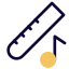 Melodious sound player by a long flute icon