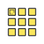 Squared Menü icon