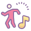 Dancing icon