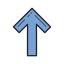 Thick Arrow Pointing Up icon